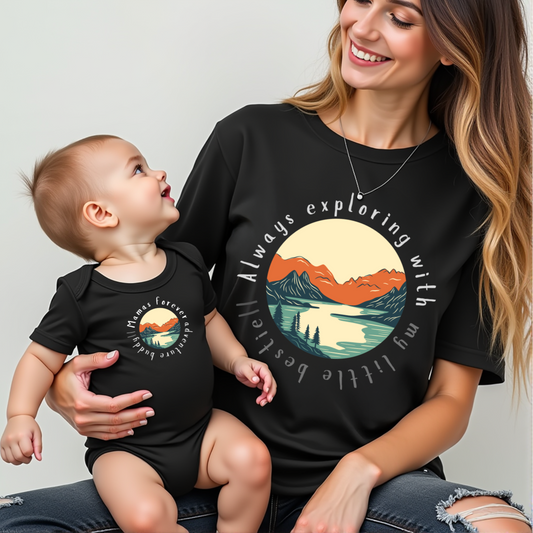 Always Exploring – Soft Baby One-Piece for Little Explorers