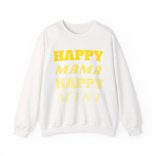 Happy Mama, Happy Mini – Matching Crewneck